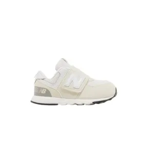 New Balance Toddler’s 574 NEW-B Hook & Loop Nimbus Cloud with White