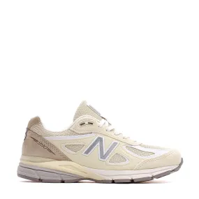 New Balance Unisex 990v4 Limestone Made In USA U990TE4