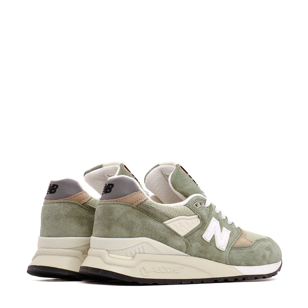 New Balance Unisex 998 Olive Made In USA U998GT