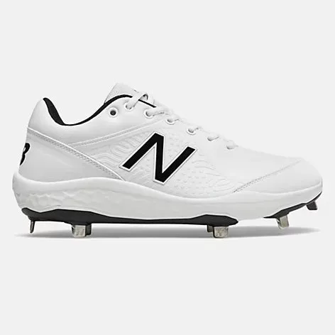 New Balance - White Low-Cut L3000v5 Metal Spikes (L3000SW5)