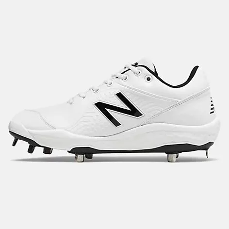 New Balance - White Low-Cut L3000v5 Metal Spikes (L3000SW5)