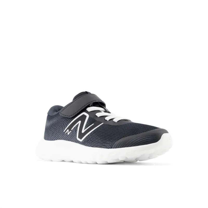 New Balance Youth 520 V8 Bungee Lace Shoe - PA520BW8 (Wide)