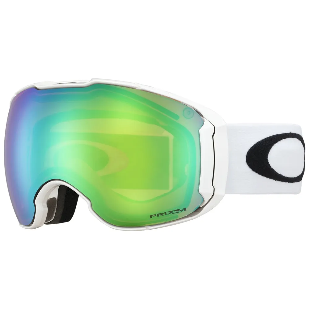 Oakley Airbrake XL Snowboard/Ski Goggles - Polished White With Prizm