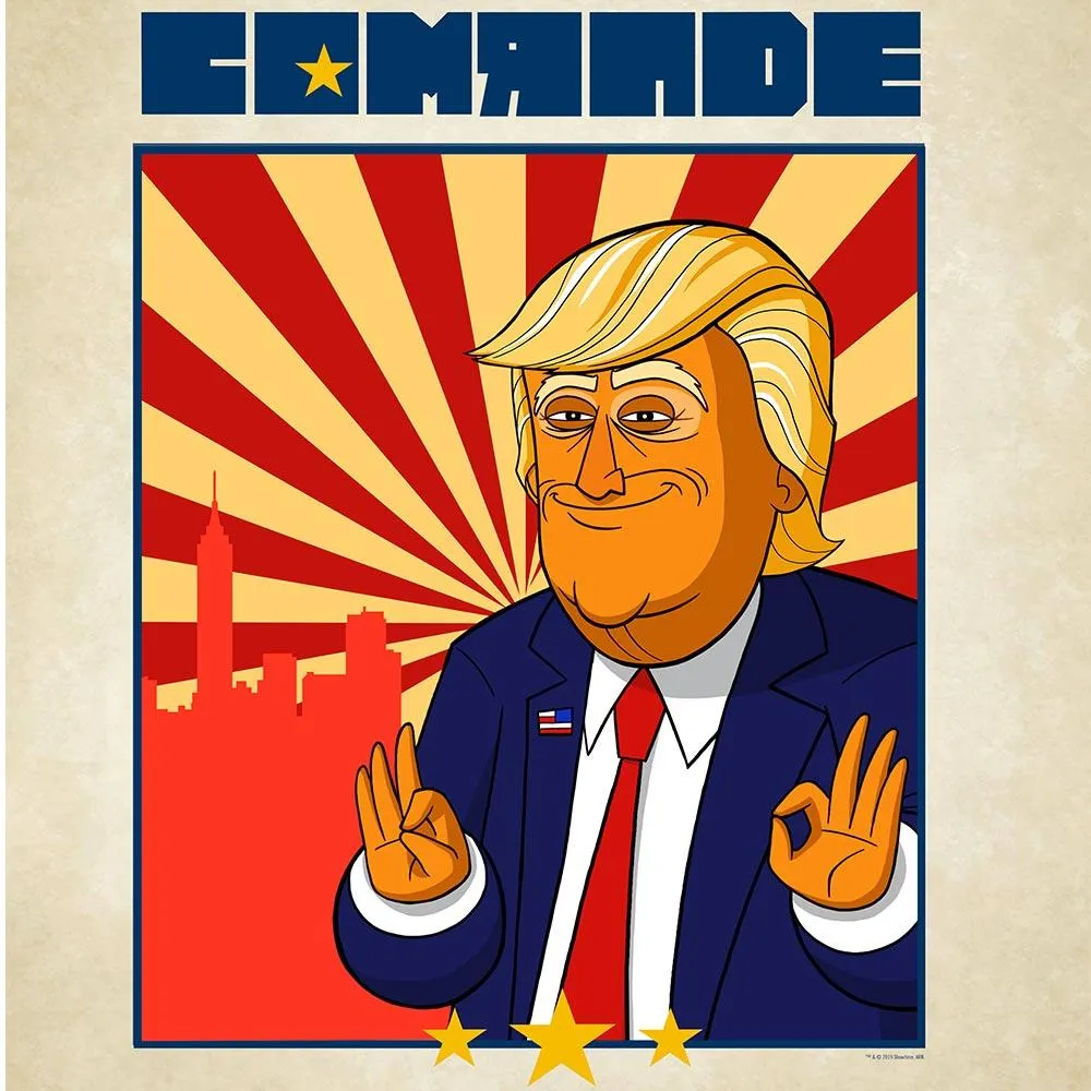 Our Cartoon President Comrade Sherpa Blanket