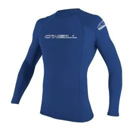 O'Neill Basic Skins L/S UV50+ Rash Vest - Pacific