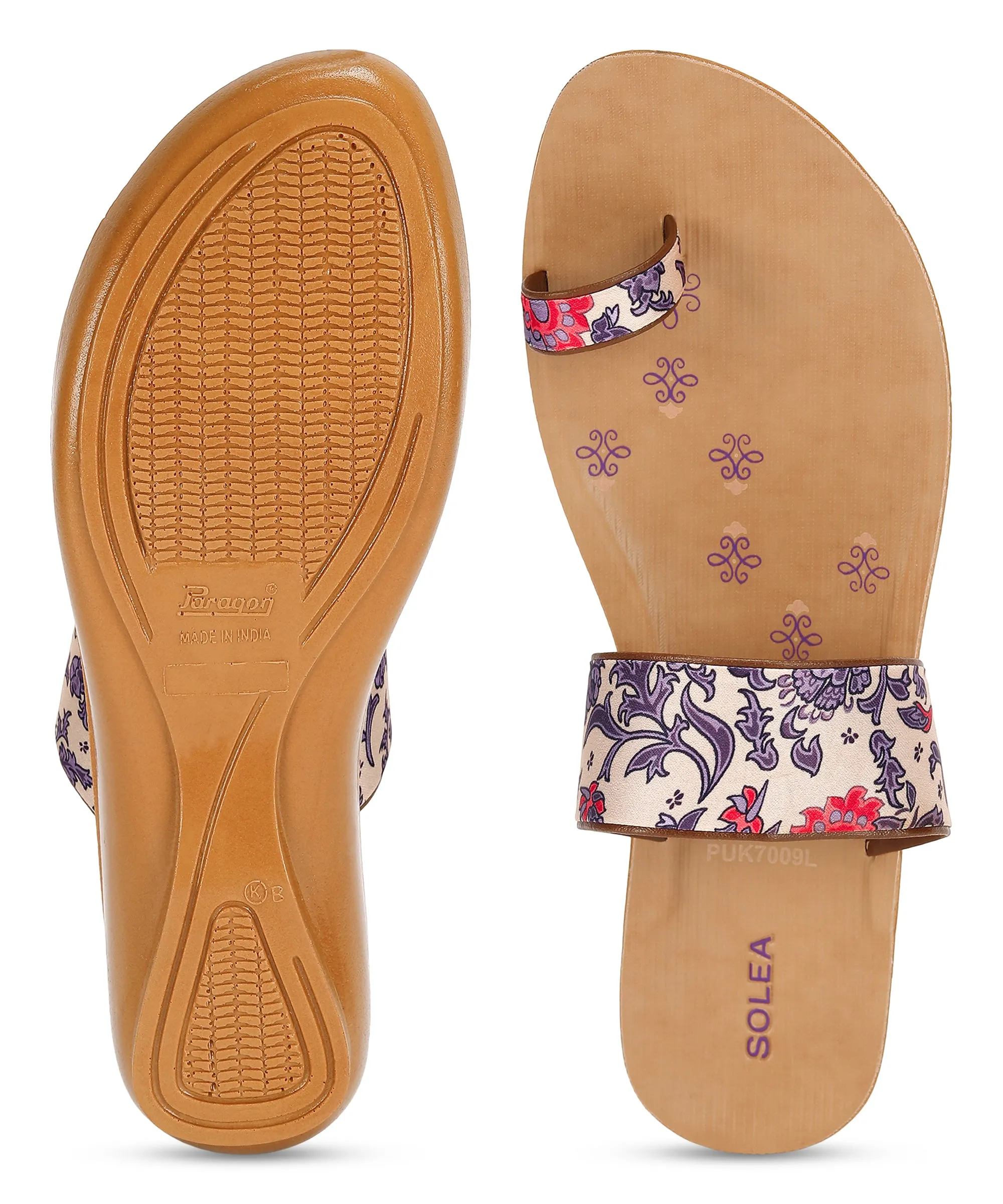 Paragon PUK7009L Women Sandals | Casual & Formal Sandals | Stylish, Comfortable & Durable | For Daily & Occasion Wear