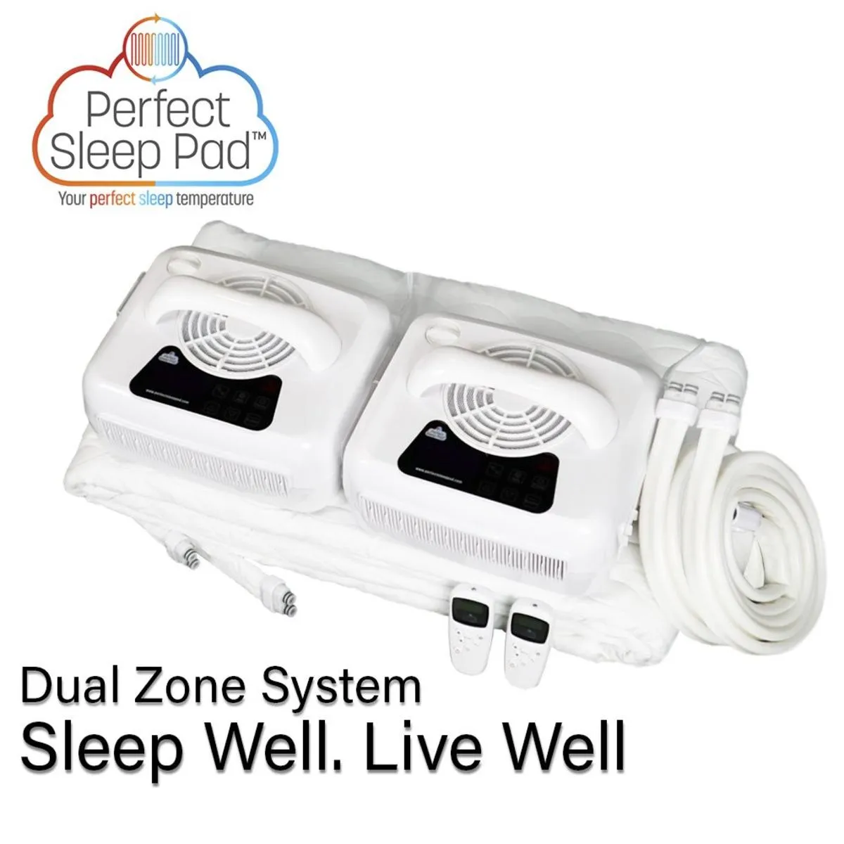 Perfect Sleep Pad Cooling and Heating Pad - Water Activated Mattress Pad - Double (Full/Double 53