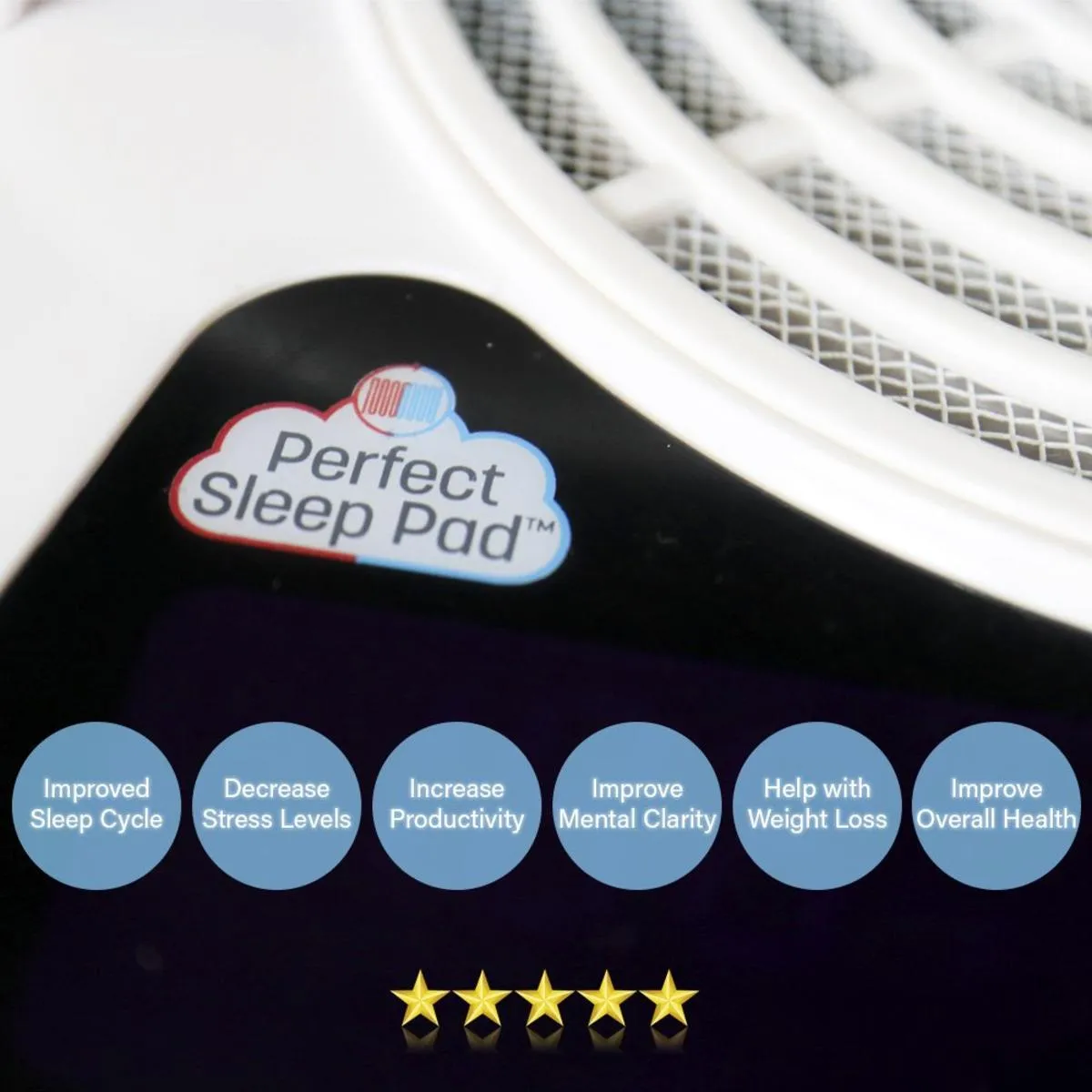 Perfect Sleep Pad Cooling and Heating Pad - Water Activated Mattress Pad - Double (Full/Double 53