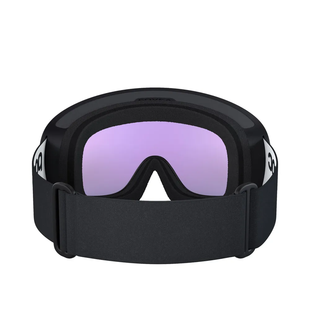 POC Fovea Ski Goggles Partly Sunny Blue Lens - Uranium Black Frame