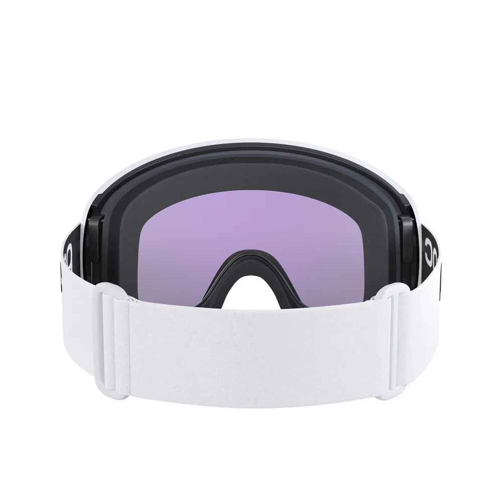 POC Orb Ski Goggles Partly Sunny Blue Lens - Hydrogen White Frame