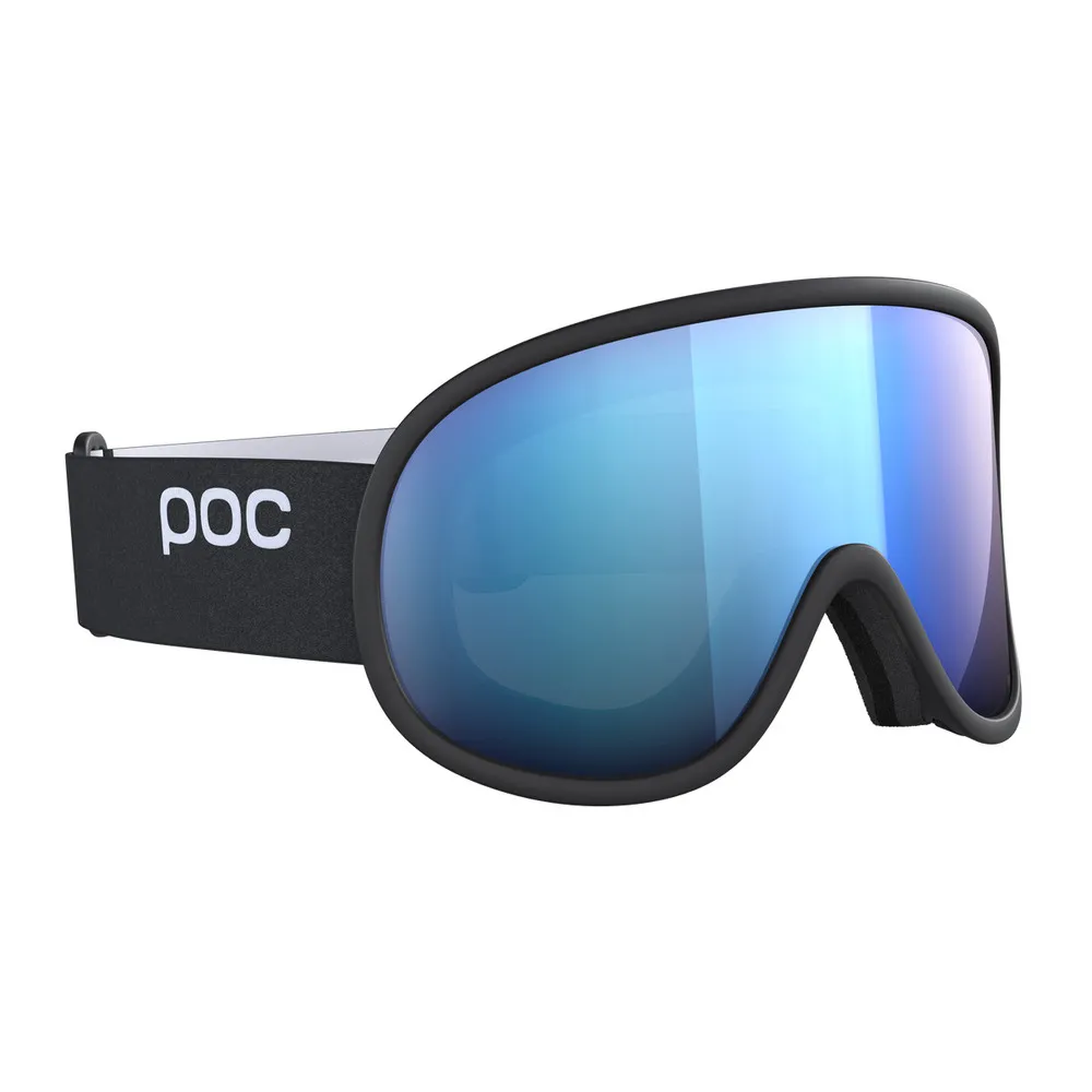 POC Retina Ski Goggles Partly Sunny Blue Lens - Uranium Black Frame