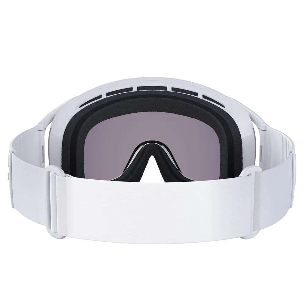 POC Zonula Ski Goggles Partly Sunny Blue Lens - Hydrogen White Frame