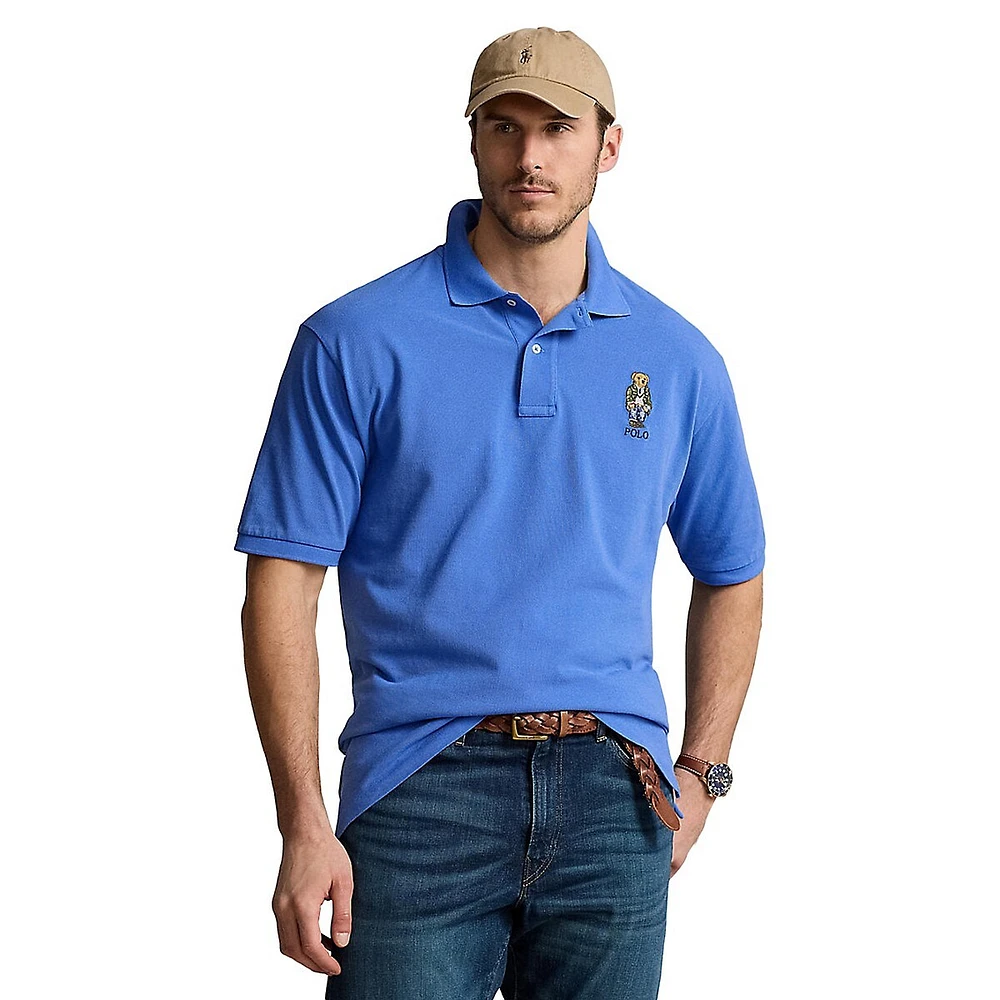 Polo Ralph Lauren Big & Tall Polo Bear Mesh Shirt