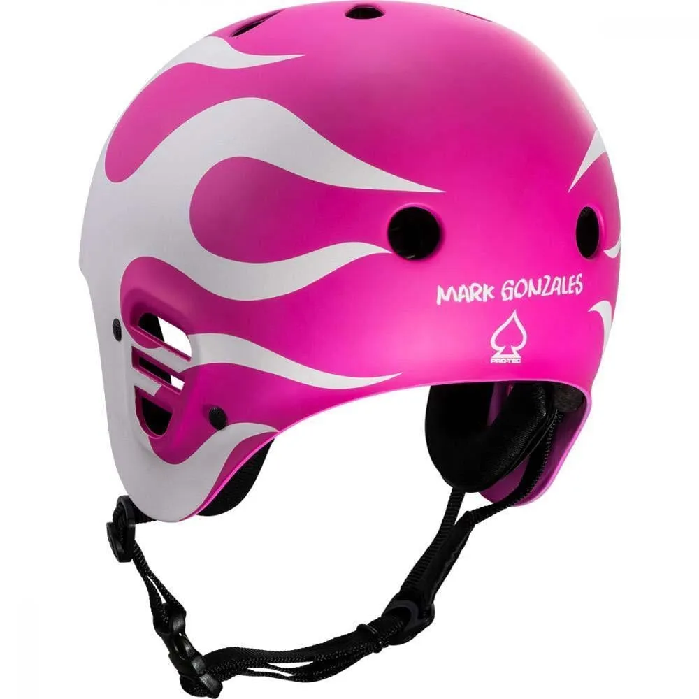 Pro-Tec Helmet Full Cut Cert Gonz Flame Purple White Adult