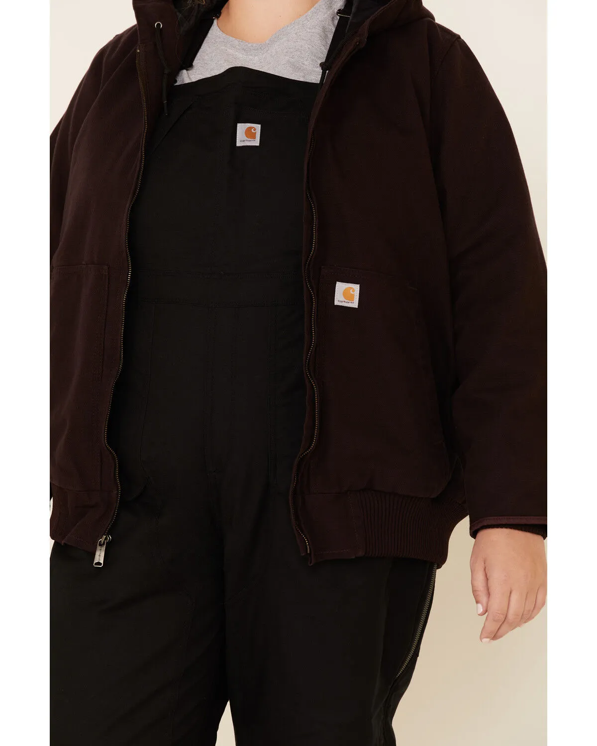 Product Name:  Carhartt Women's Redwood Washed Duck Active Jacket - Plus