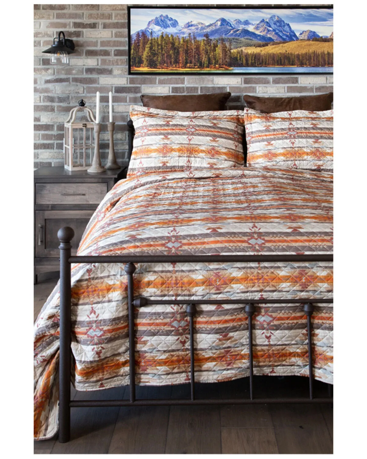 Product Name:  Carstens Home Wrangler Amarillo Sunset Queen Quilt Set - 3-Piece