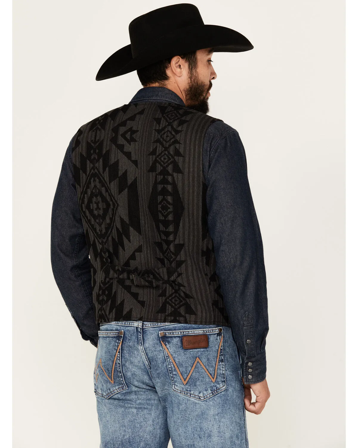 Product Name:  Cody James Men's Yuma Southwestern Jacquard Vest