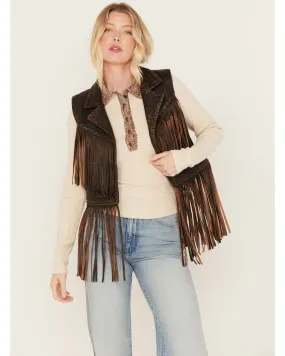 Product Name:  Cripple Creek Women's Open Front Fringe Vest