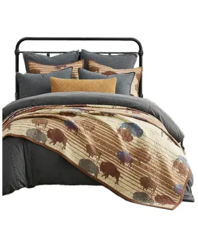 Product Name:  HiEnd Accents 3pc Home On The Range Reversible Quilt Set - King