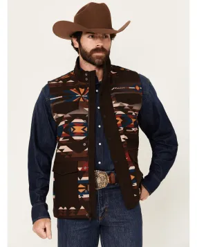 Product Name:  RANK 45® Men's Southwestern Print Softshell Vest