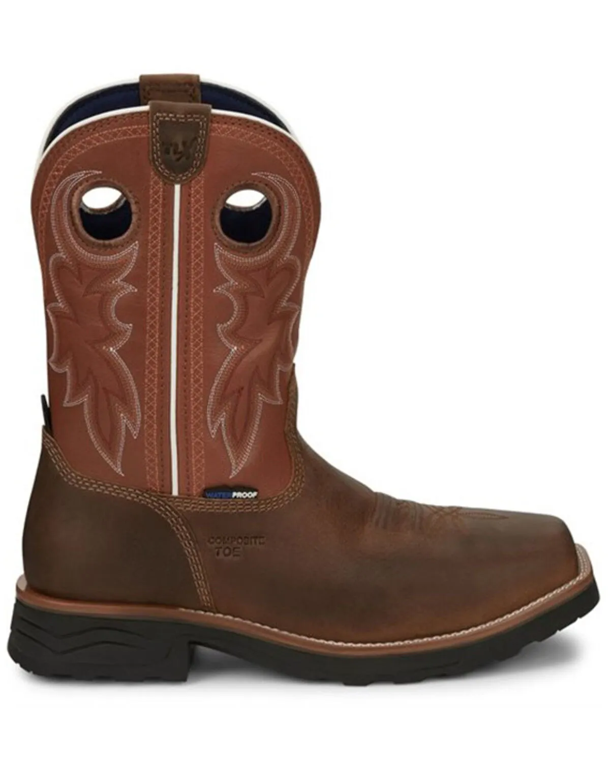 Product Name:  Tony Lama Men's 3R Fireball Waterproof Work Boot - Composite Toe