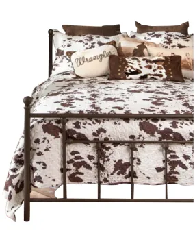 Product Name:  Wrangler Cowhide Quilt Set - Queen