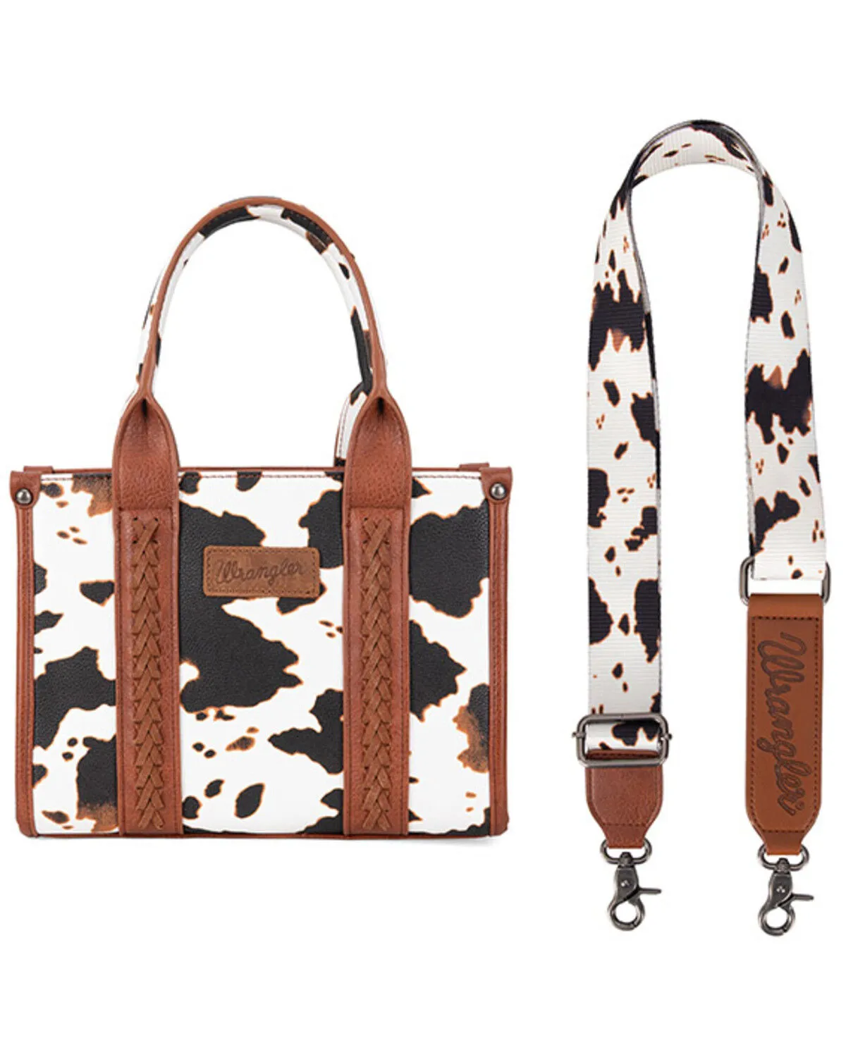 Product Name:  Wrangler Women's Cow Print Concealed Carry Crossbody Bag