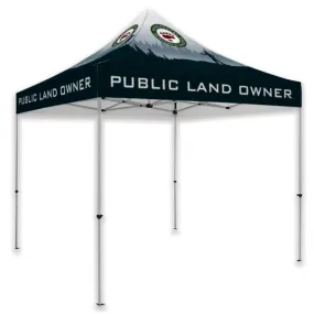 Public Land Owner EZ UP TENT