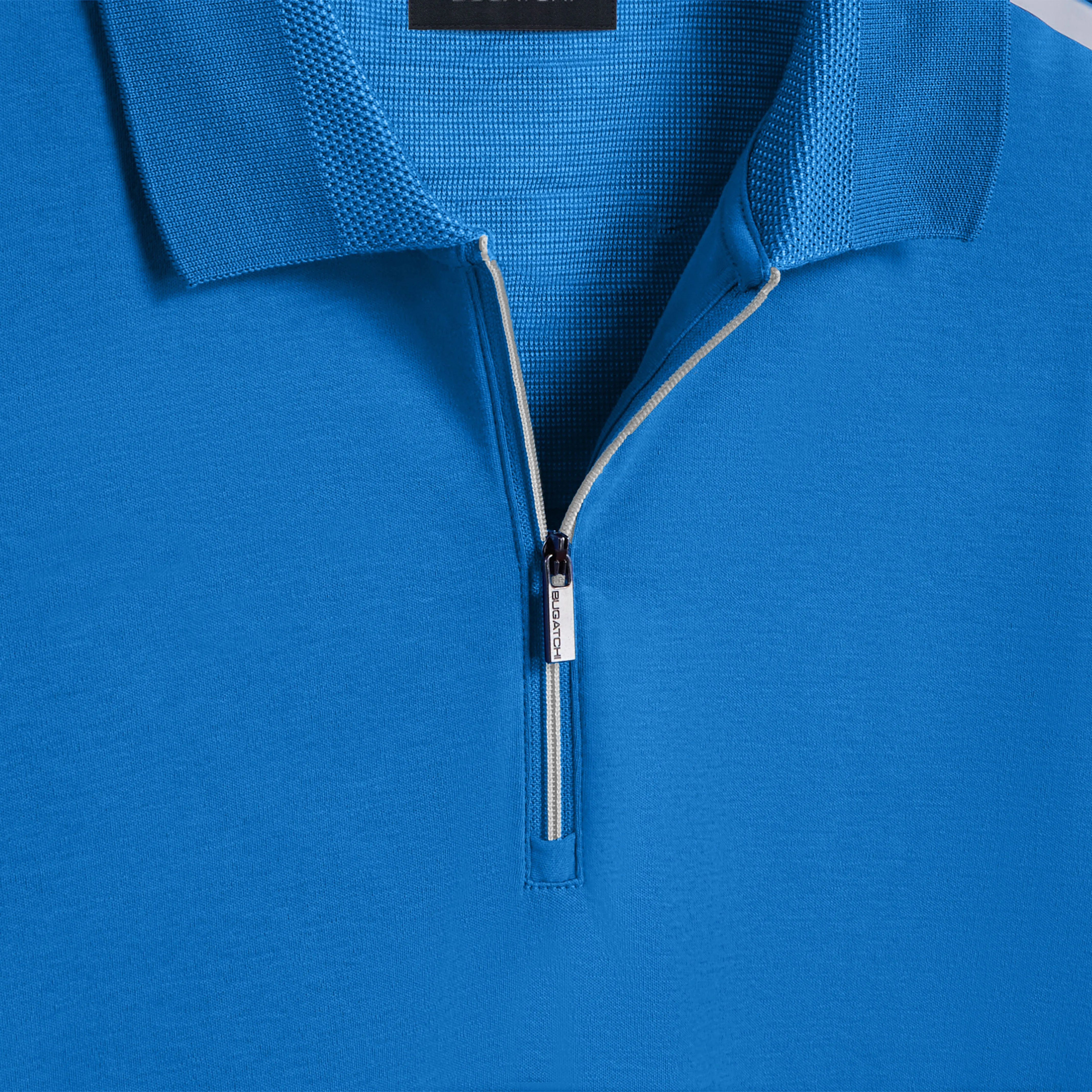 Quarter Zip Polo Shirt