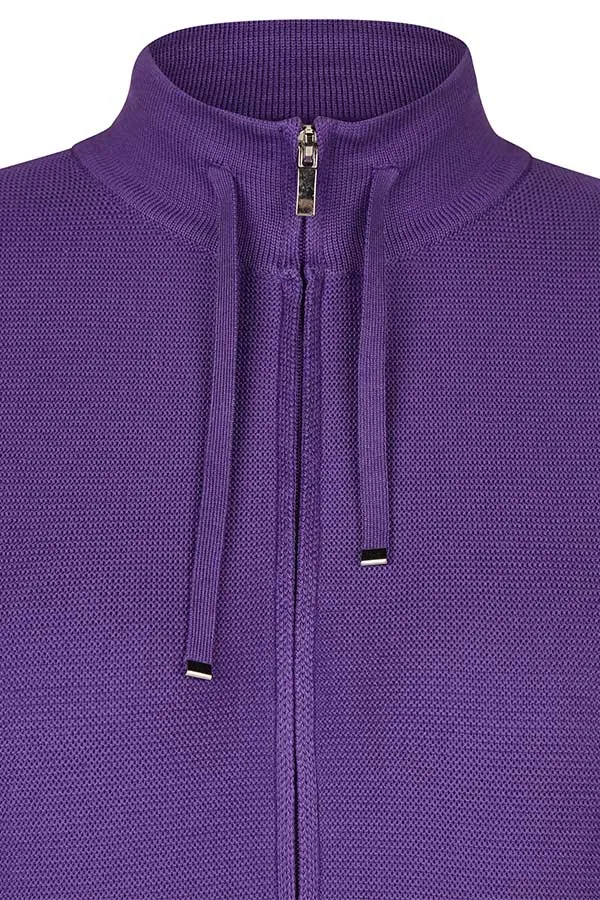 Rabe & LecomtePURPLE ZIPPED VEST