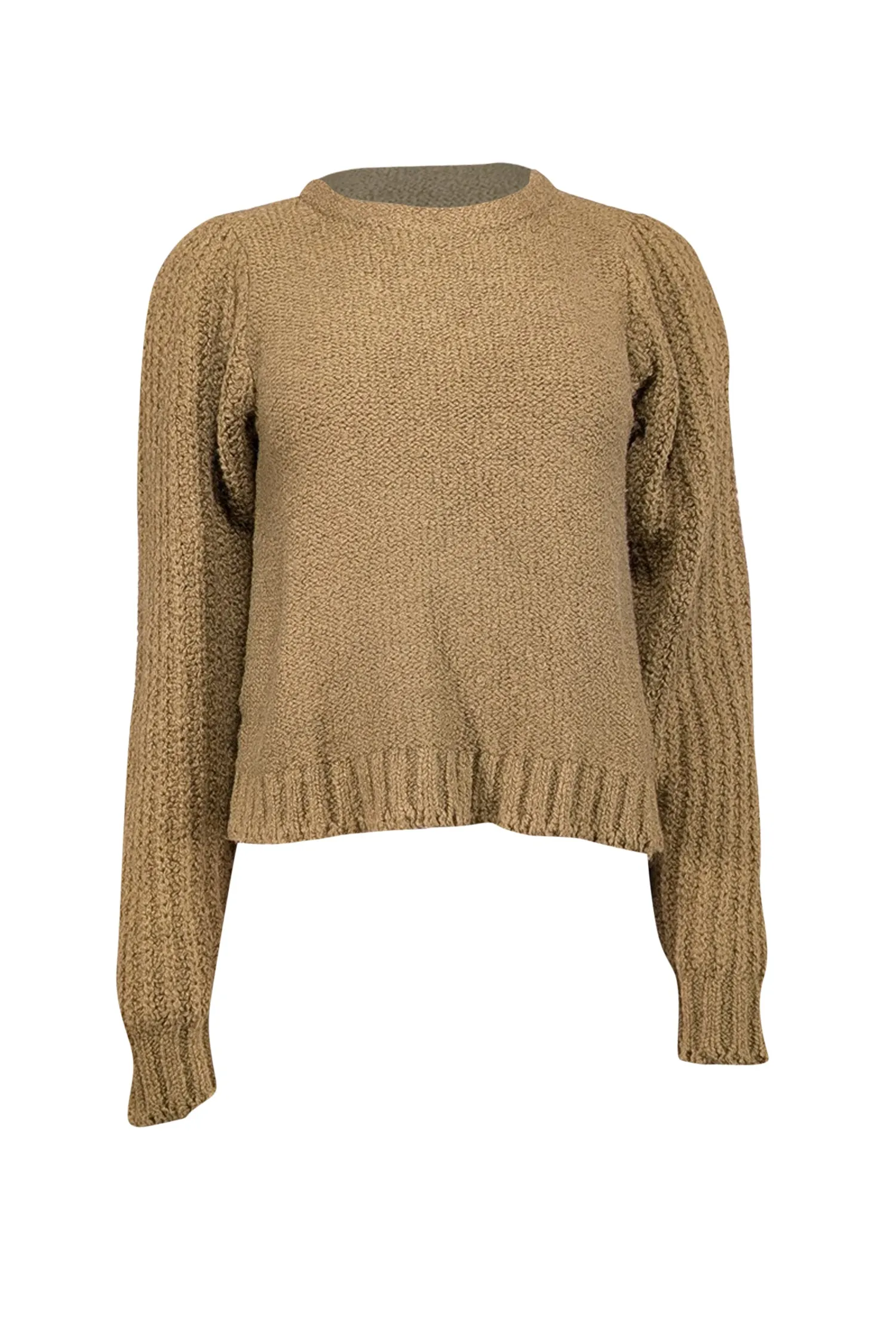 Rachel Comey - Olive Green Alpaca & Cotton Blend Sweater Sz L