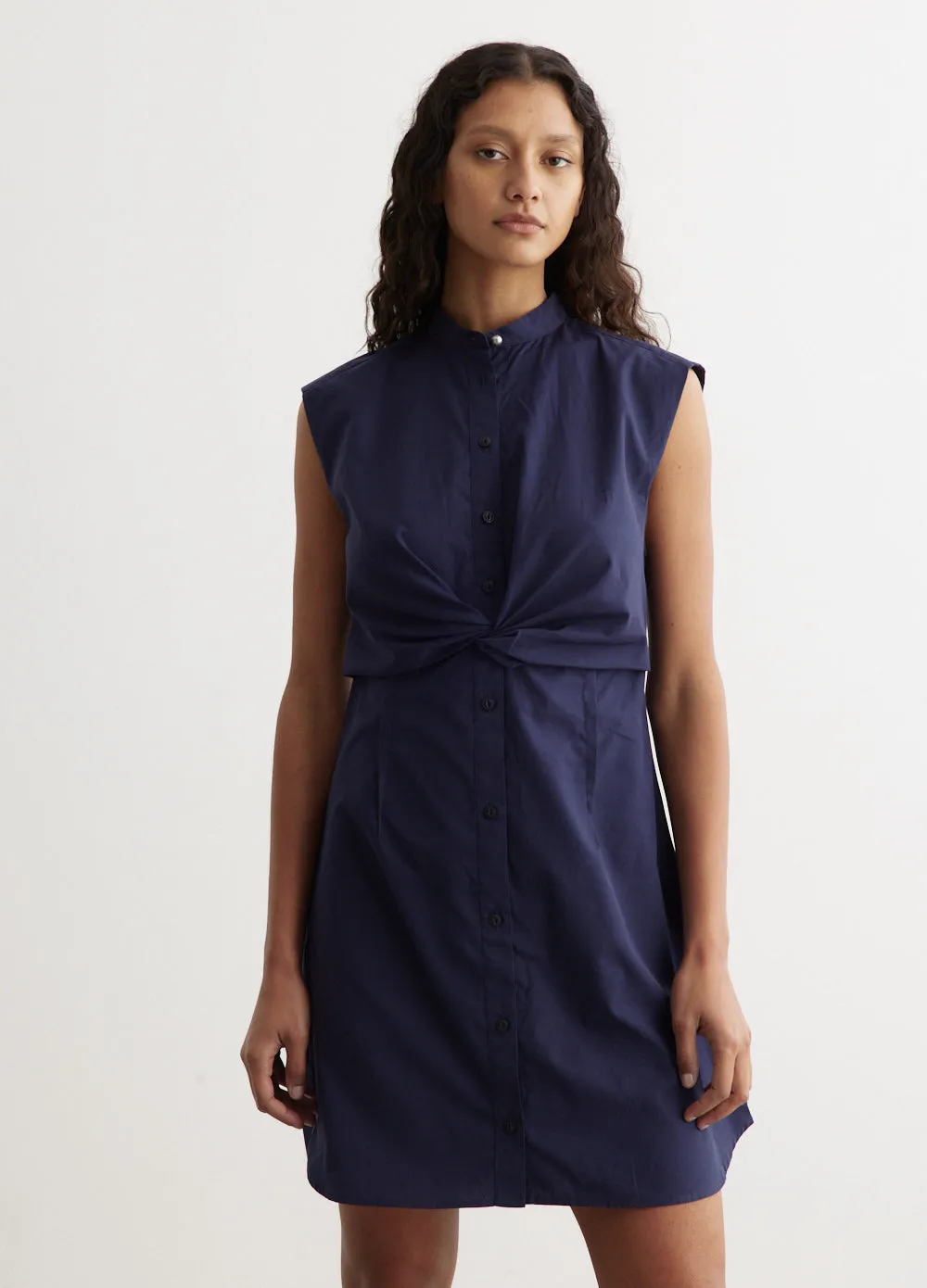 Rag & Bone -  Louisa Sleeveless Poplin Dress - Dress