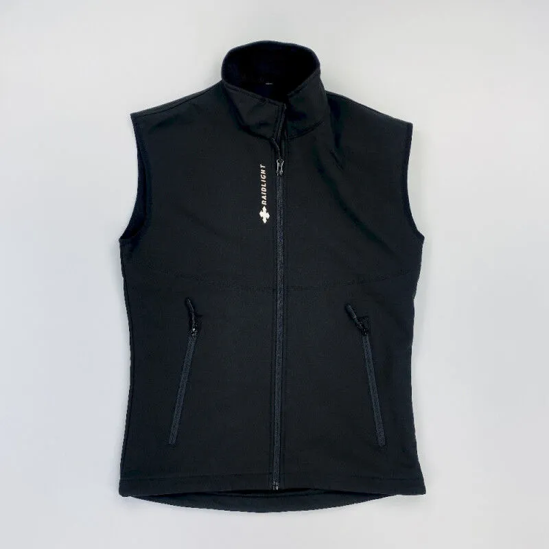 Raidlight Softshell Warm and Warm - Second Hand Vest - Men's - Black - M | Hardloop