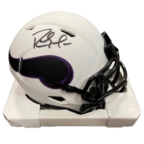 Randy Moss Autographed Minnesota Vikings Lunar Eclipse Mini Helmet