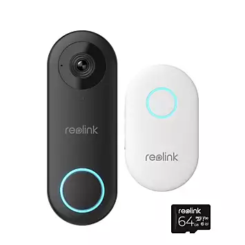 Reolink 5MP WiFi Video Doorbell Camera with Chime with 64GB SD Card | Kaleidoscope