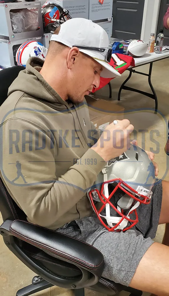 Rob Gronkowski Signed New England Patriots Speed Full Size NFL Helmet