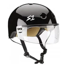 S1 Lifer Visor Helmet Gen 2 Black Gloss