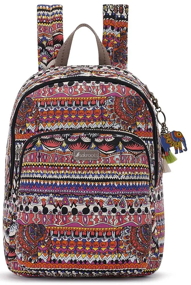 Sakroots Artist Circle Med Backpack One World  