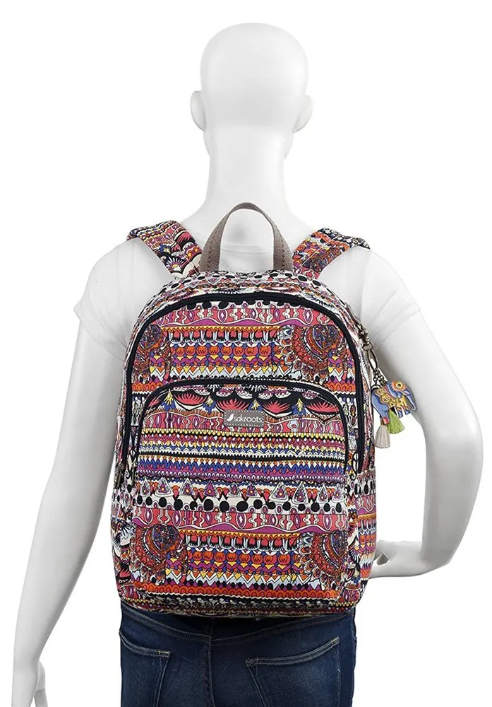 Sakroots Artist Circle Med Backpack One World  