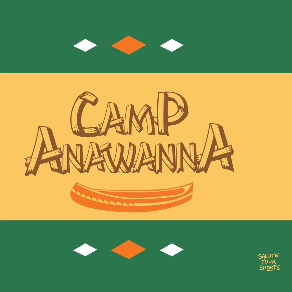 Salute Your Shorts Camp Anawanna Sherpa Blanket