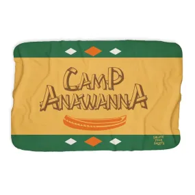 Salute Your Shorts Camp Anawanna Sherpa Blanket