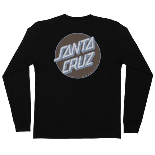 Santa Cruz Skateboards Longsleeve Shirt Other Dot Black/Brown