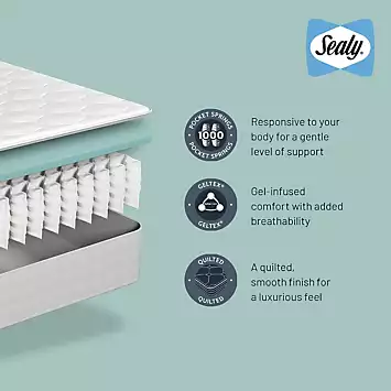 Sealy Enhance Hamilton Mattress | Kaleidoscope