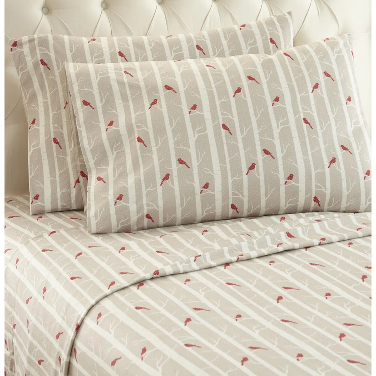 Shavel Micro Flannel Print Sheet Set - Cal King