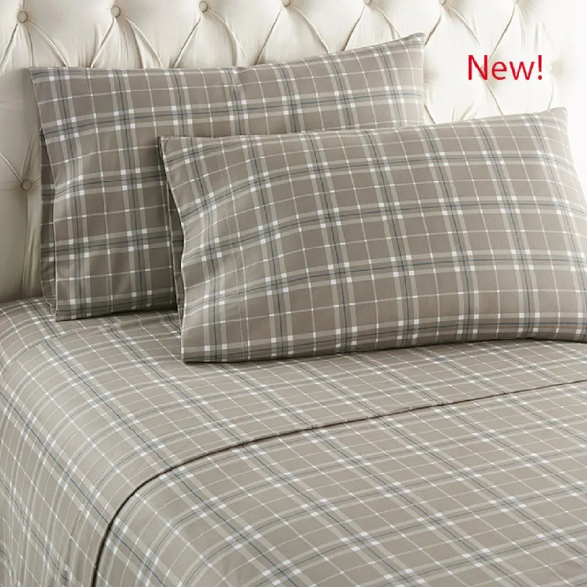 Shavel Micro Flannel Print Sheet Set - Cal King