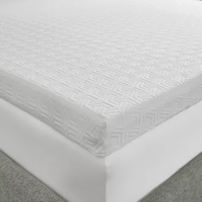 Sleep Philosophy 3" Gel Memory Foam with 3M Cover Mattress Topper with 3M Moisture Management