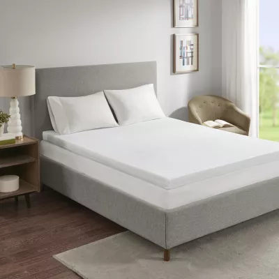 Sleep Philosophy 3" Gel Memory Foam with 3M Cover Mattress Topper with 3M Moisture Management