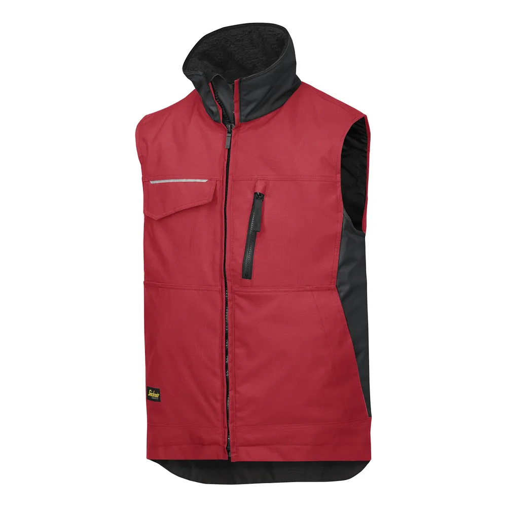 Snickers 4528 Craftsmen's Rip-Stop Winter Vest Gilet Various Colours