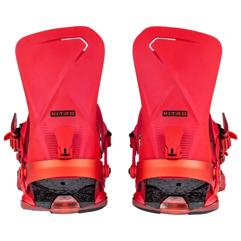 Snowboard binding Nitro ---Phantom Red