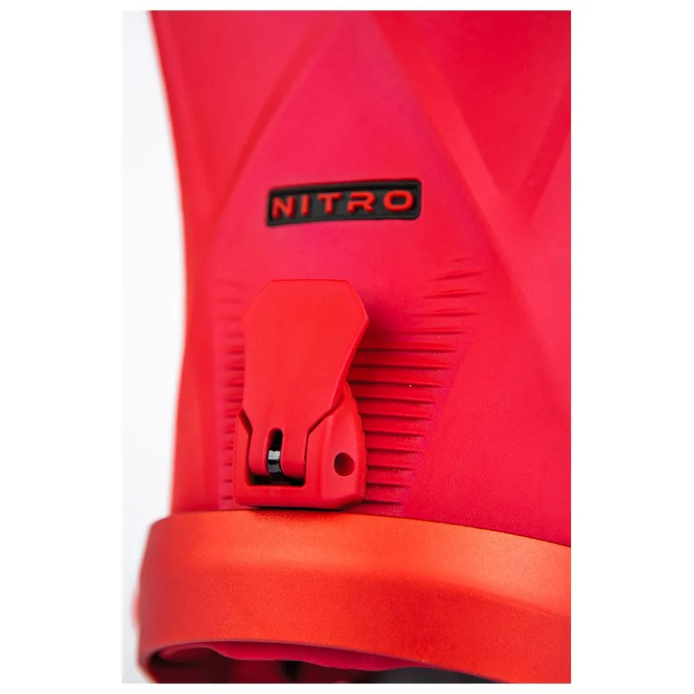 Snowboard binding Nitro ---Phantom Red